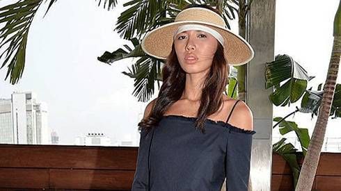 Minh Tú hóa quý cô thanh lịch tại New York Fashion Week 2015