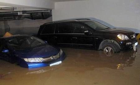 Chung cư Hàn Quốc ở Sài Gòn ngập nặng sau ba ngày mưa