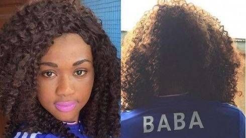 Người yêu Baba Rahman gây chú ý khi đến xem chàng thi đấu