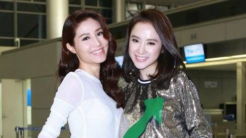 Diễm My 9X, Angela Phương Trình rủ nhau sang Nhật xem đấu võ