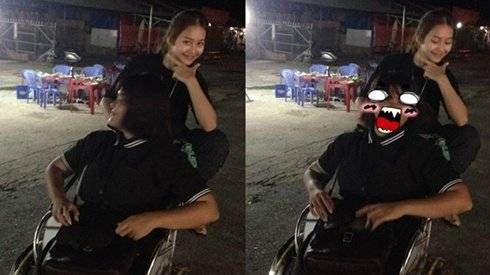 Độc quyền: Khả Ngân mặt mộc lang thang ở khu du lịch bình dân