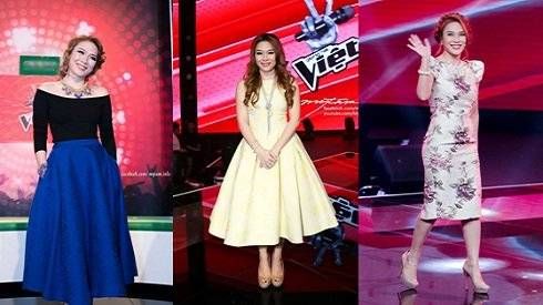 Mỹ Tâm và gu ăn mặc 'lột xác' tại Giọng hát Việt 2015