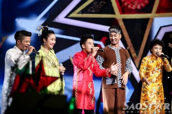 'Đã tai, đã mắt' với bữa tiệc âm nhạc đêm Trung Thu của The Voice Kids