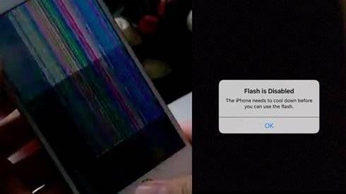 iPhone 6s hỏng màn hình, camera khi mới ra mắt