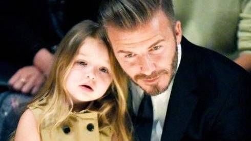 Becks kiên quyết giữ tóc dài cho Harper