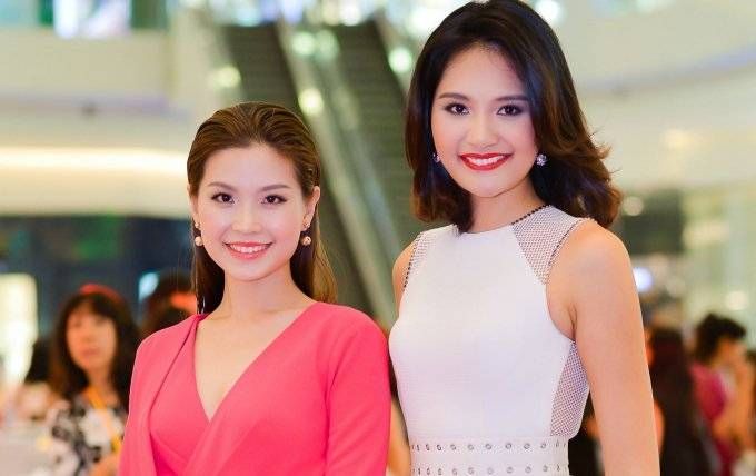 Hoa hậu Hương Giang đẹp dịu dàng đi sự kiện