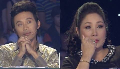 Hoài Linh, Hồng Vân bật khóc trong show 3 'Gương mặt thân quen nhí'