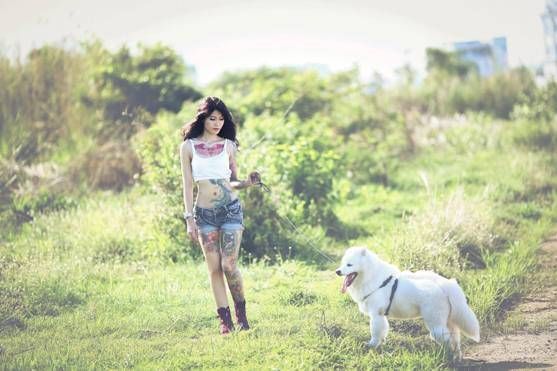 Cô nàng 9x cá tính từ bỏ Học viện Hàng không theo đuổi nghề xăm