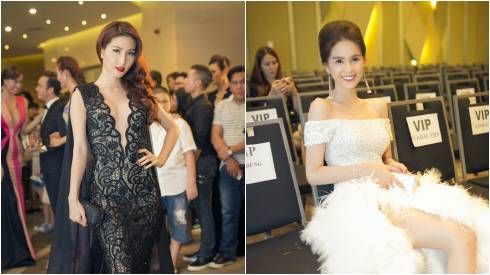 'Rừng' mỹ nhân Việt đồng loạt đổ về Đà Nẵng dự tiệc
