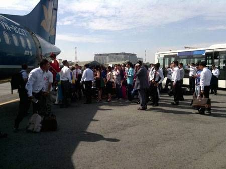 Thuê máy bay rước dâu từ TP HCM về Cà Mau