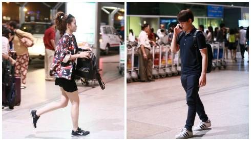 Ông Cao Thắng buồn bã tiễn Đông Nhi đi lưu diễn nước ngoài