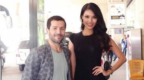 Lan Khuê váy đen giản dị ra sân bay đón NTK Alexis Mabille