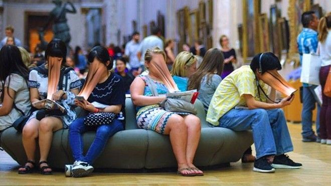 Loạt ảnh 'quái vật smartphone' gây ám ảnh của nhiếp ảnh gia người Pháp