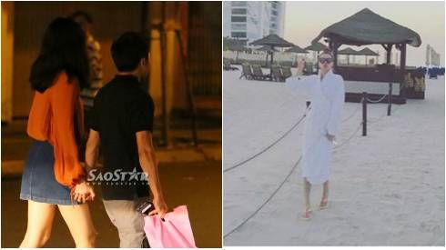 Cường Đô La nắm tay tình tứ Hạ Vi, Hà Hồ du lịch '7 sao' tận Dubai
