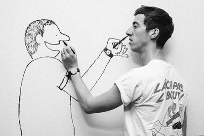 Gặp chàng trai vẽ nên biểu tượng 'Peace for Paris' mà cả thế giới đang chia sẻ