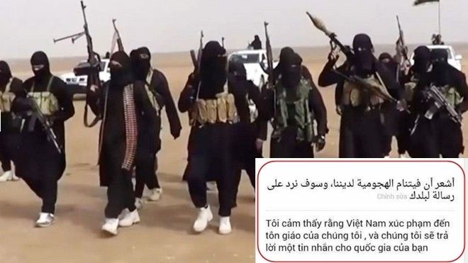 Hoảng hồn với những tin nhắn thách thức IS đến Việt Nam của 'trẻ trâu' Việt