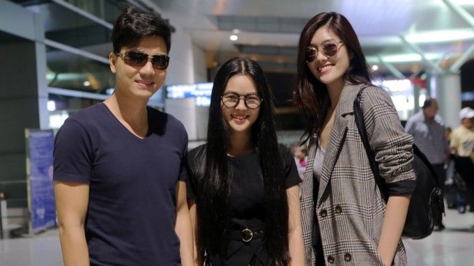Dàn sao phim Valentines lên đường dự sinh nhật TVB