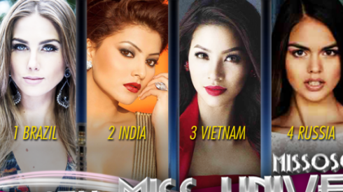 Missosology chọn Phạm Hương là Á hậu Hoa hậu Hoàn vũ