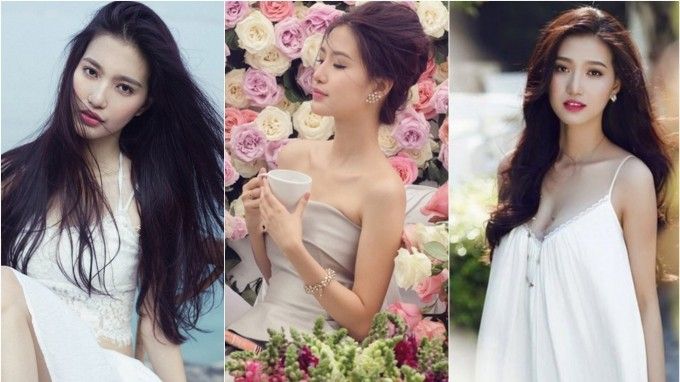 MC 'The Voice' Mỹ Linh khoe vẻ đẹp mong manh khó cưỡng