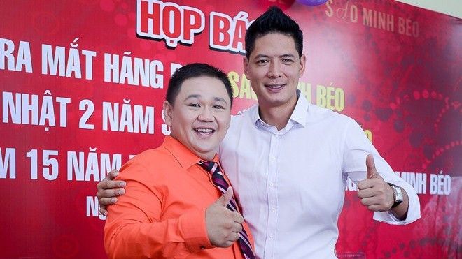 Bình Minh đến mừng Minh Béo ra mắt hãng phim