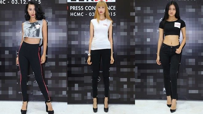 Chân dài 14 tuổi đi casting VDFW 2016