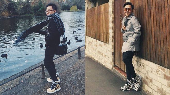 Soi tủ giày nghìn đô của 'Thánh mưa' Trung Quân