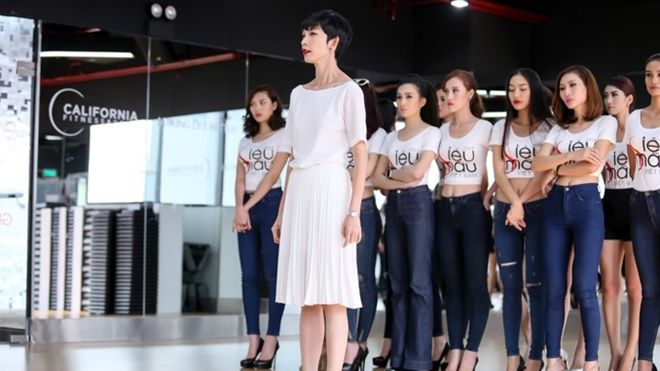 Xuân Lan trực tiếp huấn luyện thí sinh Siêu mẫu trước thềm bán kết