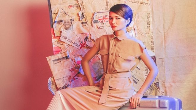 Nàng mẫu Ê đê khác lạ trong shoot hình mới