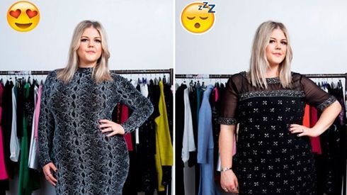 Chọn váy dự tiệc cho cô nàng nặng cân