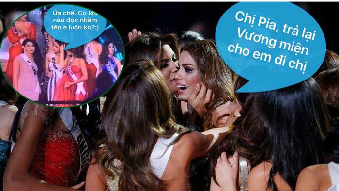 Tràn ngập loạt ảnh chế xung quanh đêm thi đầy bi hài Miss Universe 2015