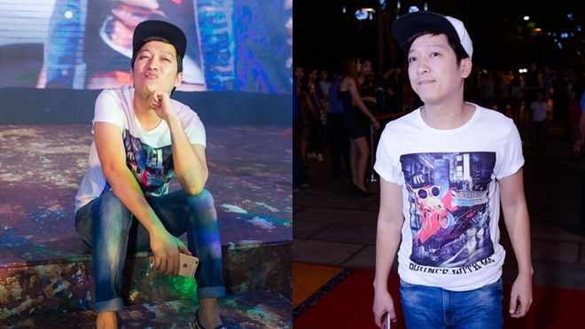 Trường Giang khép kín, ngồi selfie trên thảm đỏ