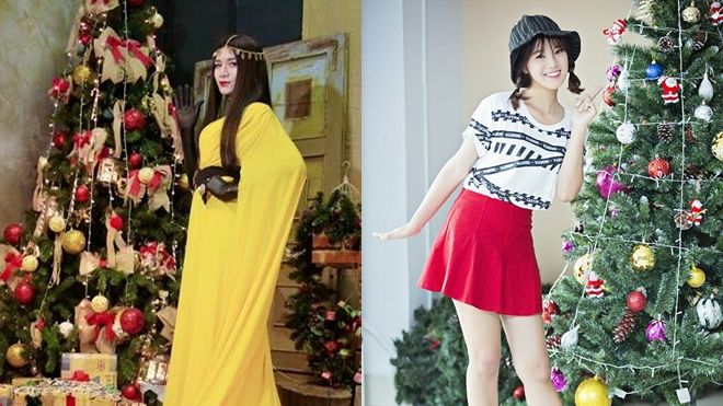 Hot teen Việt người 'sang chảnh', kẻ tất bật đêm Noel