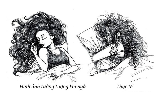 Tất tần tật về nỗi vất vả của con gái trong bộ ảnh 'Đời không như là mơ'