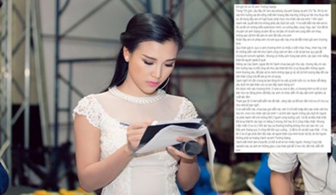 MC Hoàng Oanh viết tâm thư sau khi bị mắng 'thô và lố'