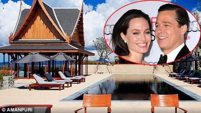 Nhà Jolie-Pitt thuê villa 400 triệu một đêm ở Thái Lan