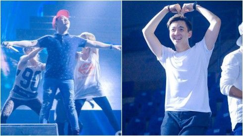 Ngô Kiến Huy 'tỏ tình' với Trung Quân ngay trên sàn tập The Remix