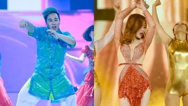 Soi trang phục dàn ca sĩ hot đêm mở màn The Remix