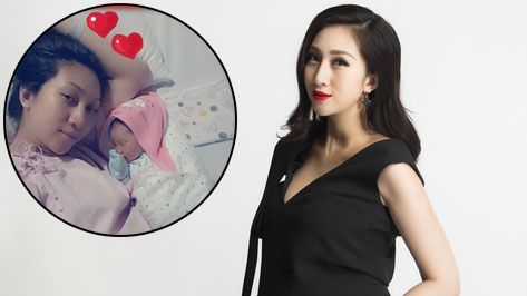 Lều Phương Anh khoe con gái sau 2 ngày vượt cạn