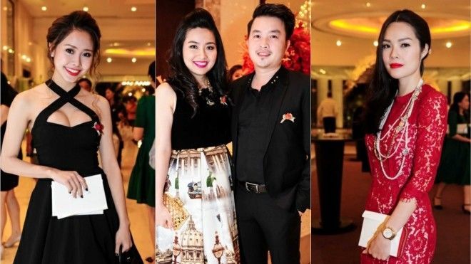 Dàn sao Việt đến chúc mừng Vân Trang lên xe hoa