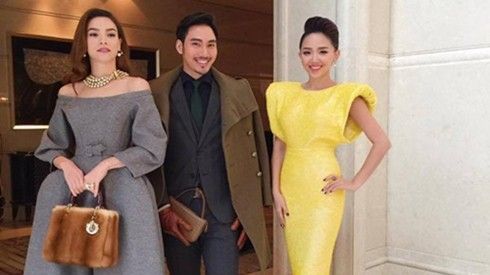 Hà Hồ diện cây hiệu hơn trăm triệu dự tiệc cùng Beckham