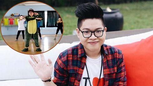 Clip: Đức Phúc hóa khủng long nhảy chúc mừng sinh nhật Mỹ Tâm