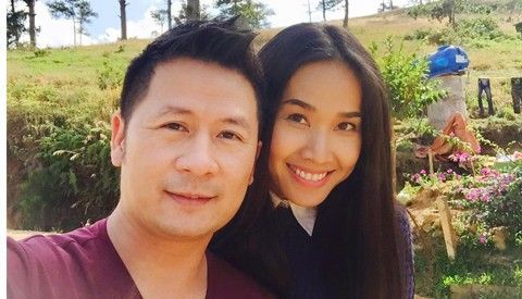 Bằng Kiều tháp tùng Dương Mỹ Linh đi quay phim, đập tan tin đồn rạn nứt tình cảm