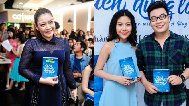 Xuân Nghi, Hamlet Trương hội ngộ, mừng bạn thân Tuệ Nghi ra mắt sách