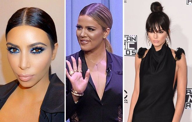 'So kè' kiểu tóc dịp đầu năm của nhà Kardashian