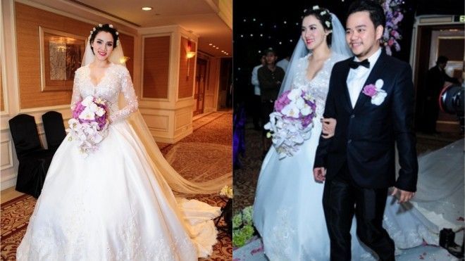 Trang Nhung lộng lẫy như công chúa trong đám cưới đậm chất Âu