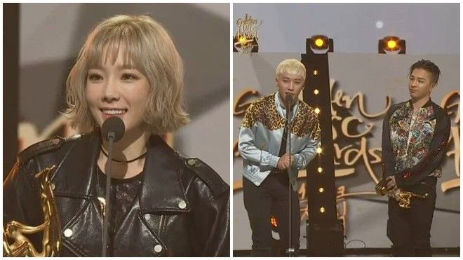 BigBang, Taeyeon (SNSD) thắng lớn tại ‘Grammy xứ Hàn’