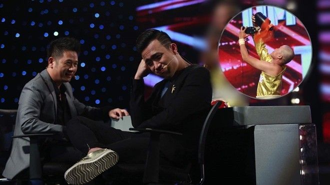Trấn Thành sợ hãi né tránh 'thánh ngông' trên sân khấu Got Talent
