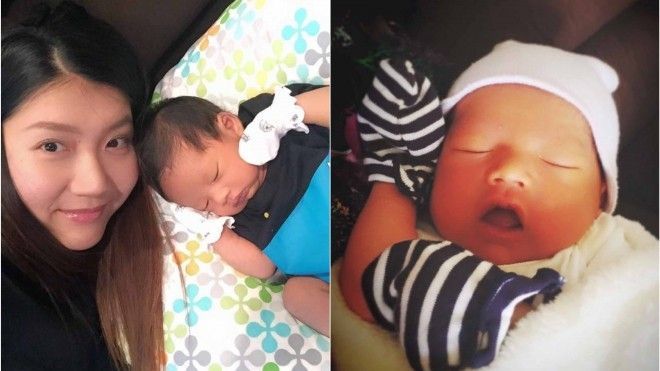 Ngọc Quyên hạnh phúc khoe con trai 2 tuần kháu khỉnh