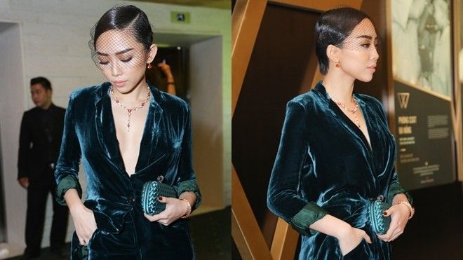 Tóc Tiên 'úp mở' vòng 1 khoe trang sức hơn 2 tỷ