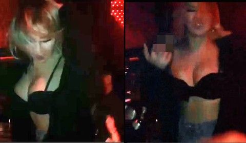 CL (2NE1) thác loạn, giơ ngón tay thối trong hộp đêm